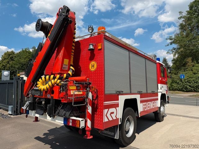 Φορτηγό ειδικού σκοπού MAN 17.232 4x4 KRAN SEILWINDE Kran und LKW