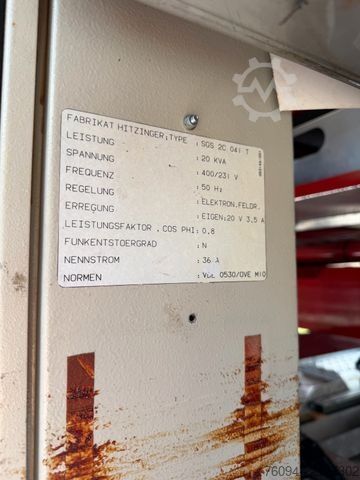 Φορτηγό ειδικού σκοπού MAN 17.232 4x4 KRAN SEILWINDE Kran und LKW
