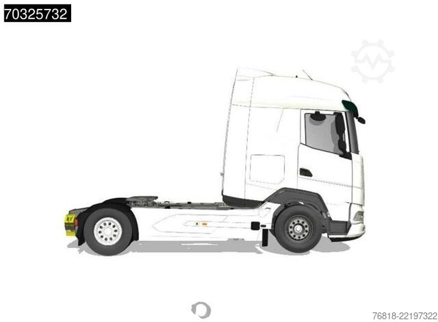 标准牵引车头 DAF XG 480 4X2 FT - MX + Sonnenblende + Standklima