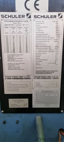 Гідравлічний прес/промисловий робот SCHULER SHC 1000