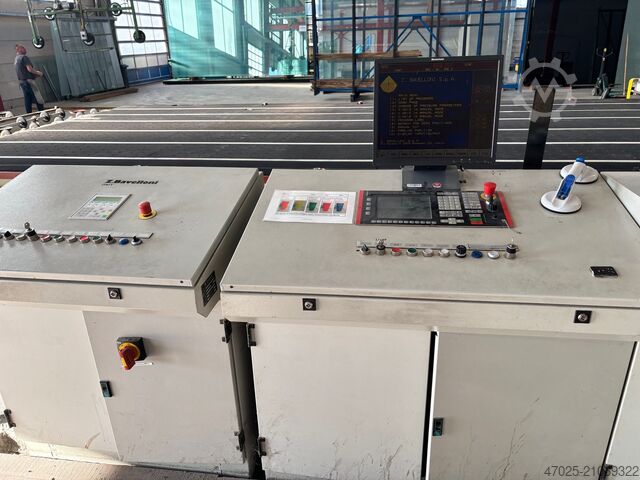 Glasskæringsbord Bavelloni Jumbo Schneidlinie