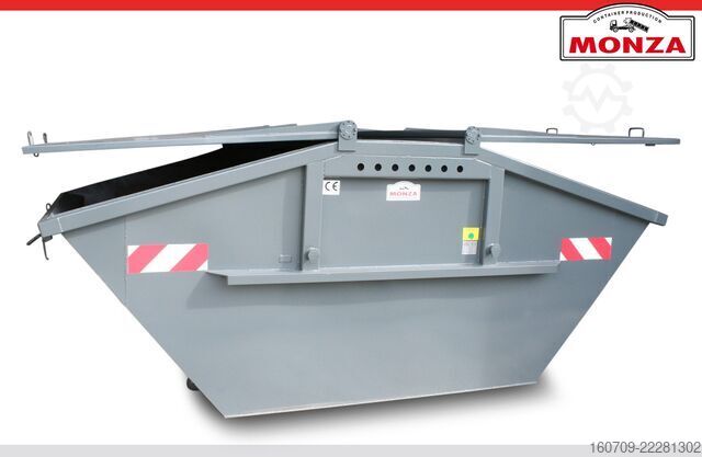 Absetzcontainer Monza 10 m³ - Absetzmulde - Stahldeckel