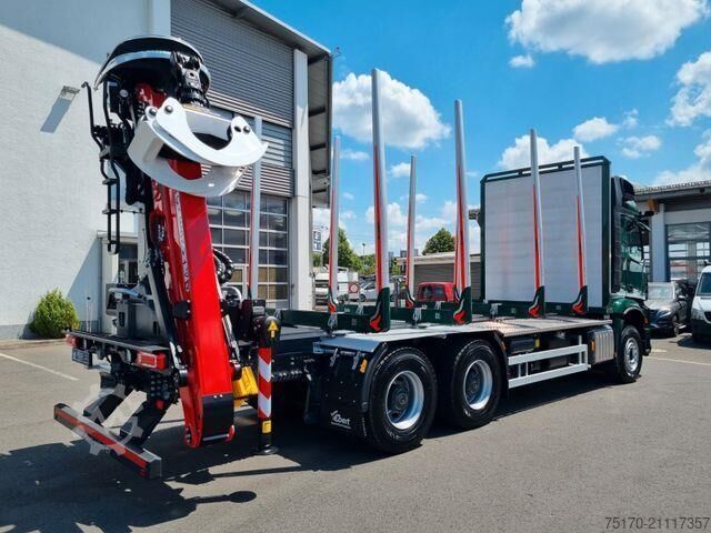 কাঠের ট্রাক Mercedes-Benz Arocs 2651 L 6x4 Palfinger Epsilon TZ12-98