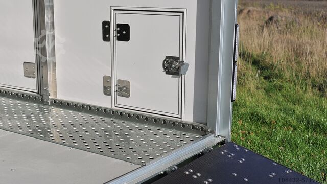 Bil trailer Woodford Trailers France Galaxy Extra lite 1250kgs Vide