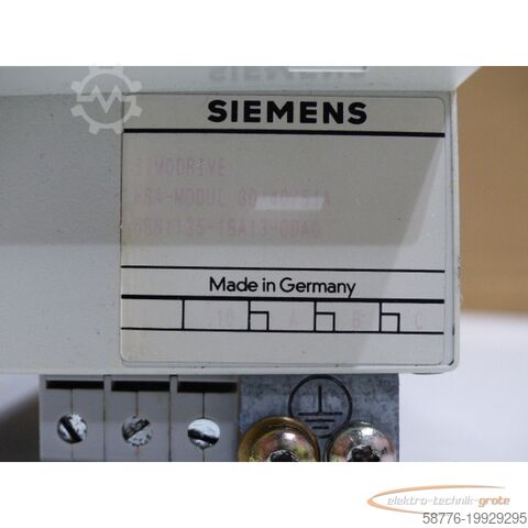 Componente Siemens Siemens 6SN1135-1BA13-0DA0 HSA-Modul generalüberholt mit 12 Monaten Gewährleistung