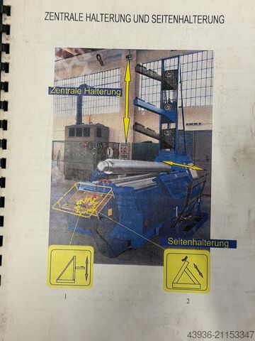 4 Walzen Rundbiegemaschine MG - AH-314 MG AH-314