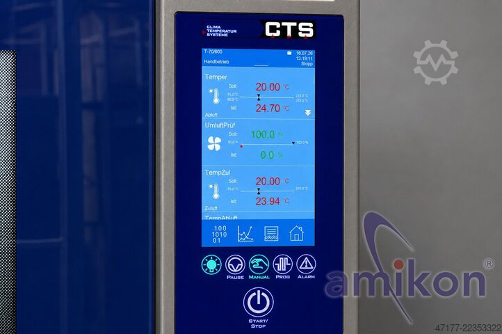 600 升温度试验箱 CTS T-70/600 -70 °C bis +210 °C