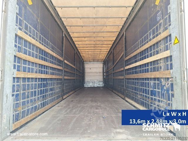 খোলা আধা-ট্রেলার সঙ্গে তারপুলিন Schmitz Cargobull Curtainsider Mega