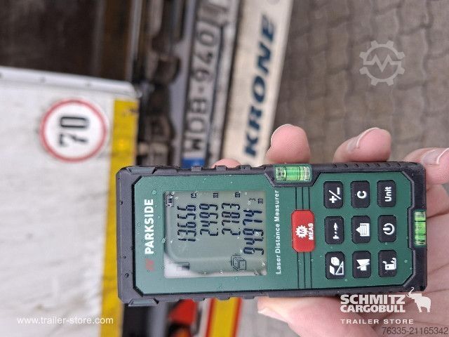 খোলা আধা-ট্রেলার সঙ্গে তারপুলিন Krone Curtainsider Dropside