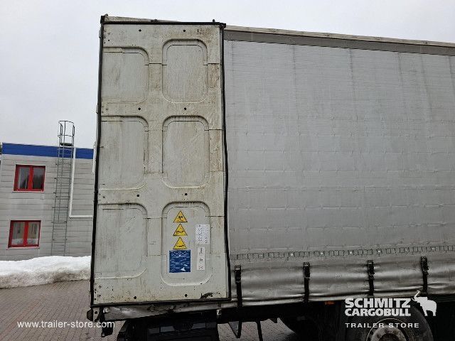 খোলা আধা-ট্রেলার সঙ্গে তারপুলিন Krone Curtainsider Dropside