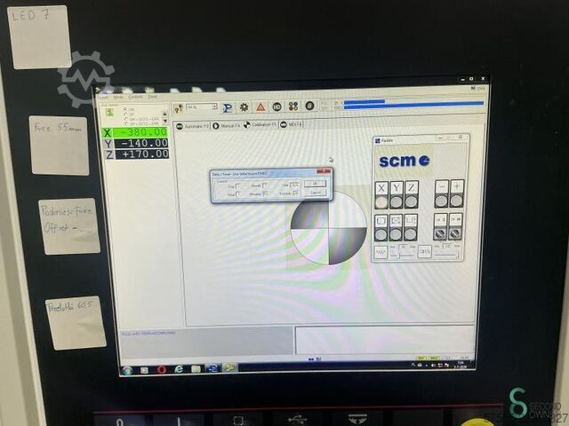 Οριζόντια κέντρα κατεργασίας CNC SCM Cyflex F900 2015 SCM Cyflex F900