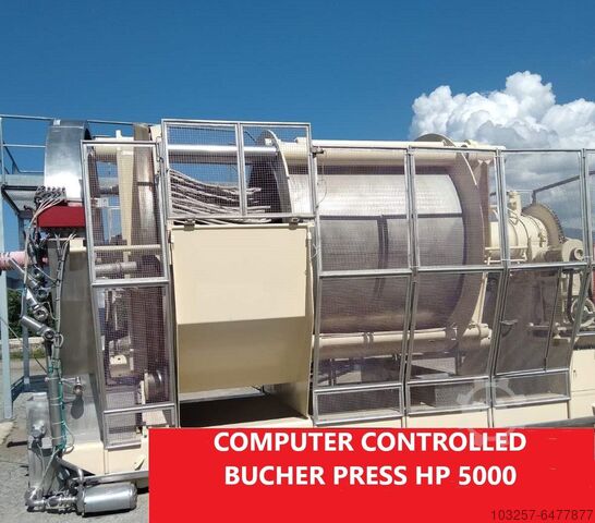Bucher Press HP 5000/ Fruit press 