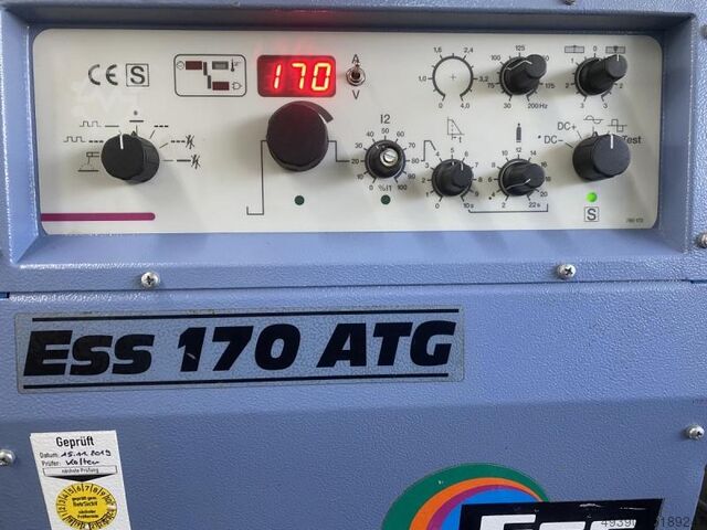 Máquina de soldar TIG e inversor elétrico, máquina de soldar TIG ESS 170 ATG (AC-DC)