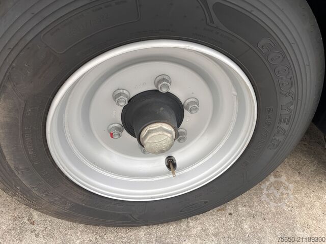 Remolque abierto con toldo Möslein TPS 105 D-L  Planenanhänger, Ladebordwand + Durchladbar neuwertig