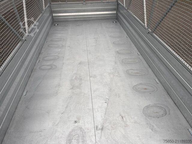 Самосвално ремарке Möslein TTD 19 AB  neuer 19 t Tandemkipper TiefladerGitteraufsatz