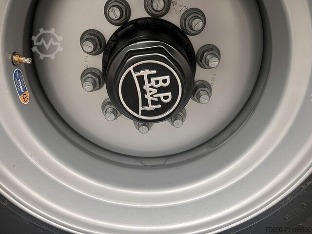 Самосвално ремарке Möslein TTD 19 AB  neuer 19 t Tandemkipper TiefladerGitteraufsatz