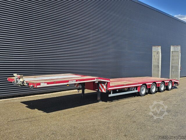 Carregador baixo Faymonville max trailer N/A F-S44 / STEERING AXLE - LIFT AX...
