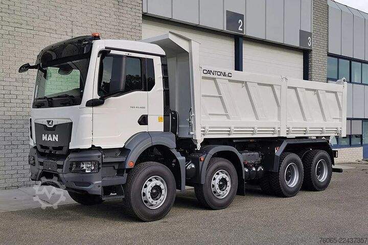 Lori sampah MAN TGS 41.400 BB CH Tipper Truck