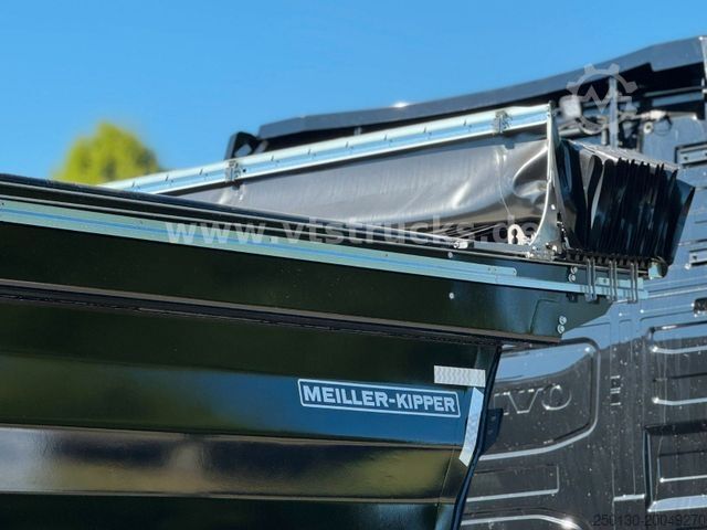 Tippsemitrailer MEILLER 5 x Vorhanden Stahlmulde elektr. Verdeck