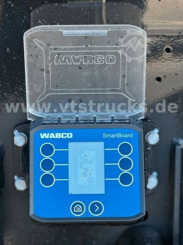 Tippsemitrailer MEILLER 5 x Vorhanden Stahlmulde elektr. Verdeck