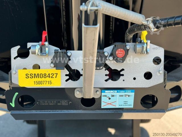 Tippsemitrailer MEILLER 5 x Vorhanden Stahlmulde elektr. Verdeck