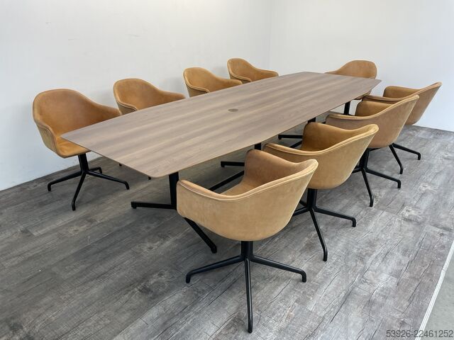Arredamento per ufficio Designermöbel office furniture USM Haller, Vitra, Menu, table chairs