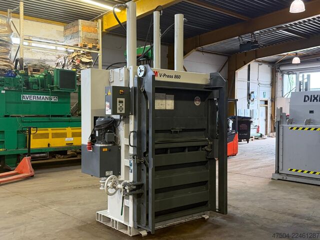 Bale press HSM V-Press 860 Plus