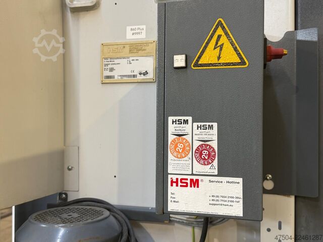 Bale press HSM V-Press 860 Plus