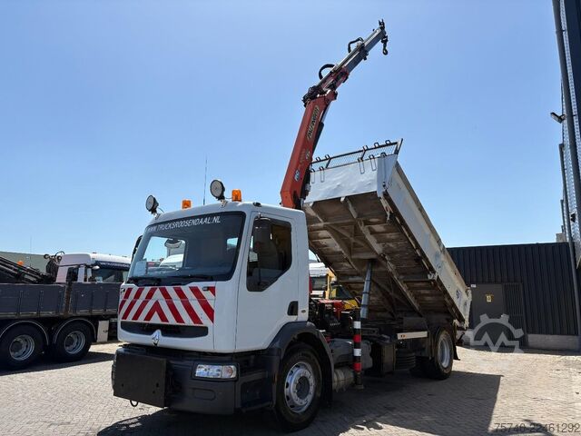 Crane Renault Premium + PALFINGER PK 10000.  2 X EXT.  + REMO...