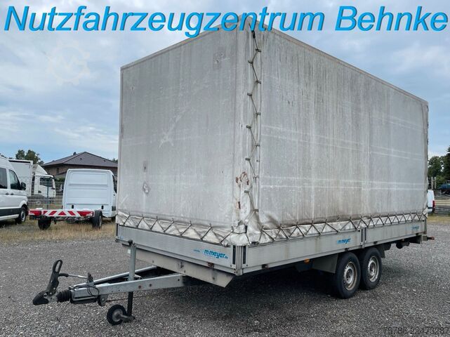 Remolque abierto con toldo WM MEYER HLC27 Pritsche Plane Tandemanhänger