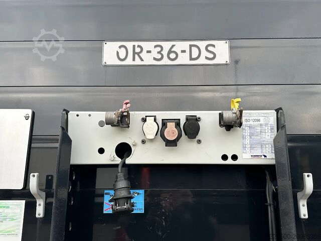 Presenninger, der kan skubbes Schmitz Cargobull Schuifzeil met Borden / Disc-Brakes / Huckepack...