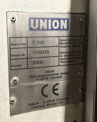 Asztali fúró-marógép UNION T110