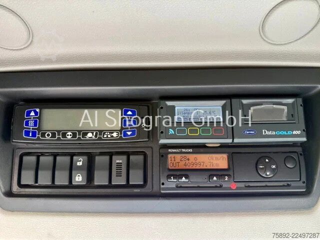 Transportasi berpendingin/beku Renault D 12.220 / Carrier Supra 750 / LBW
