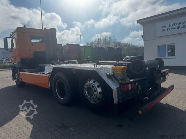 کامیون کمپرسی با جرثقیل قلابی MERCEDES-BENZ Actros 2545 Aroller VDL 21-6200 Lift/Lenk