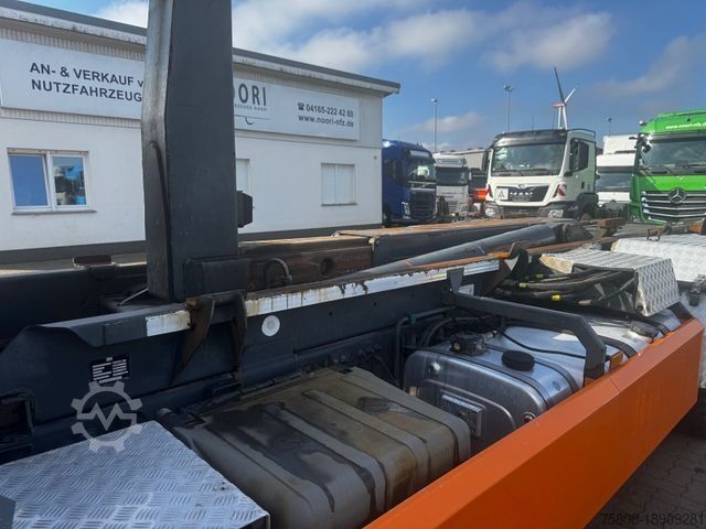 Āķa konteineru automašīna MERCEDES-BENZ Actros 2545 Aroller VDL 21-6200 Lift/Lenk