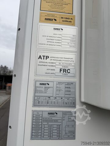 SKO24 TK Schmitz S.CU Dizel+Elektrika, Alu Schmitz Cargobull SKO24 TK Schmitz S.CU Diesel+Strom, Alu