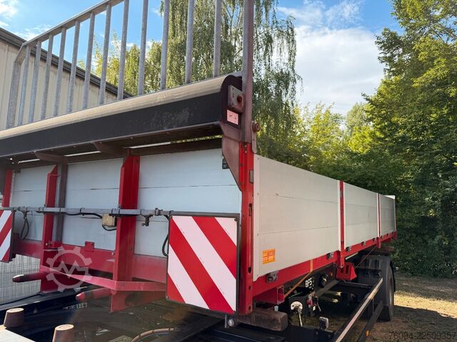 Three-sided tipper truck MAN TGS 28.480 6x4-4 ALLRAD KRAN 19m SEILWINDE Wechs