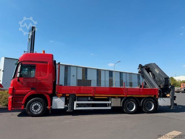 Platform trailer Mercedes-Benz Actros 2644 L 6x4 MKG HLK 541 HP Funk Spitze