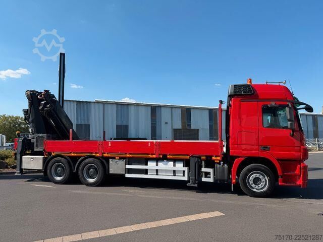 Platform trailer Mercedes-Benz Actros 2644 L 6x4 MKG HLK 541 HP Funk Spitze