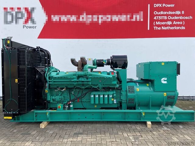 Cummins C1400D5 - 1.400 kVA Generator - DPX-18532-O