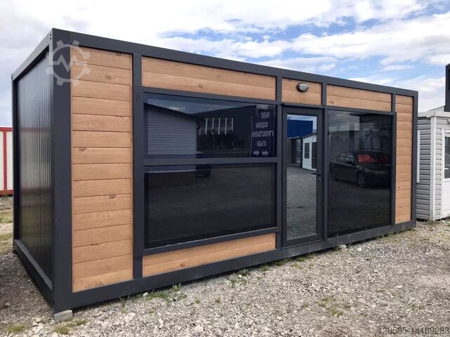 Wohncontainer BS-Container 16.8m² Bürocontainer Premium-Linie