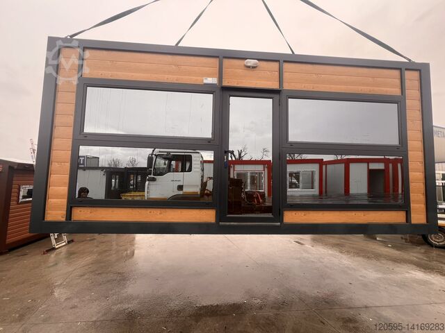 Wohncontainer BS-Container 16.8m² Bürocontainer Premium-Linie