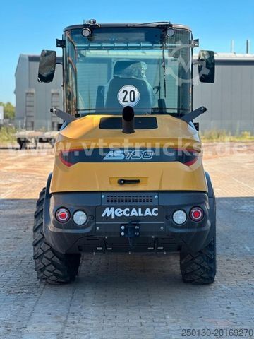 Utovarivač na kotačima MECALAC AS 750 Gabel + Schaufel Schwenklader NEU