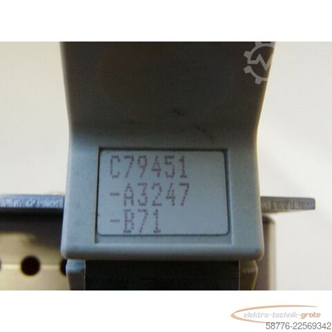 Komponentas Siemens C79451-A3247-B71 Stromversorgung C4 051722