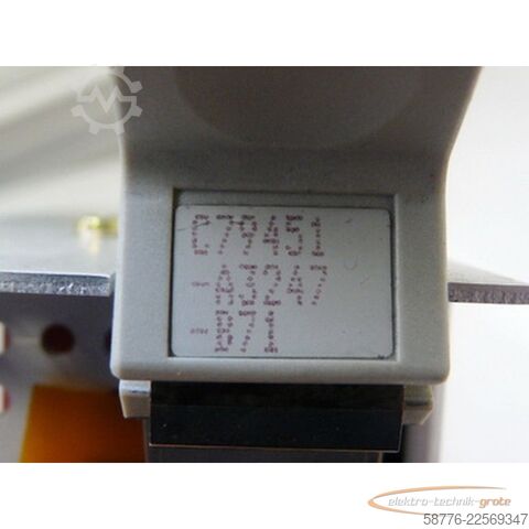 Komponent Siemens C79451-A3247-B71 Stromversorgung SN C3 056766