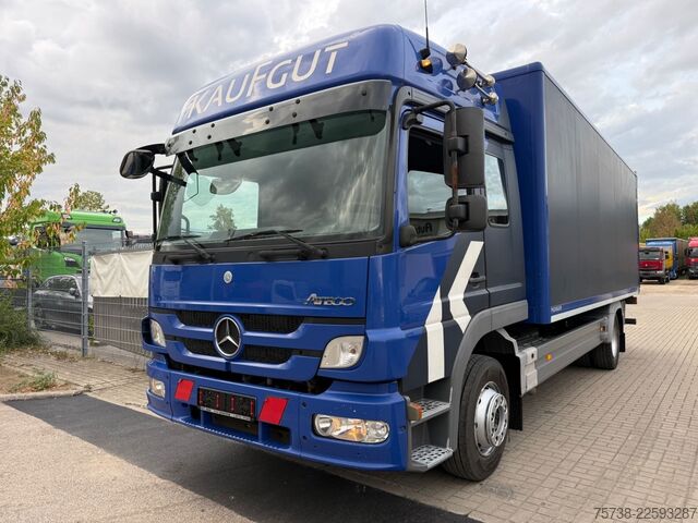 Škatlasti tovornjak MERCEDES-BENZ Atego 1229 L Koffer+LBW/L-Haus/Klima/Schalter