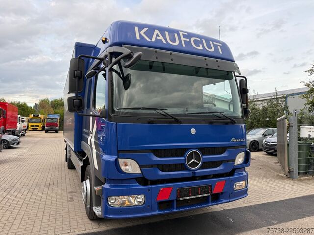 Škatlasti tovornjak MERCEDES-BENZ Atego 1229 L Koffer+LBW/L-Haus/Klima/Schalter
