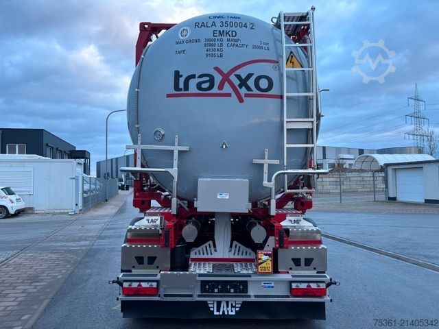 Säiliöpuoliperävaunu LAG 20 FT ADR Chassis & 35m³ SWAP L4BH / MIETE