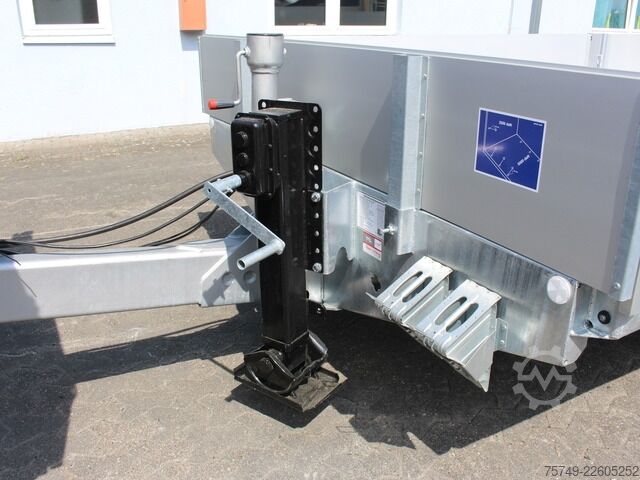 Remolque de plataforma baja fliegl TPS 118 Plattform 6.2m! mit Rampen NEU