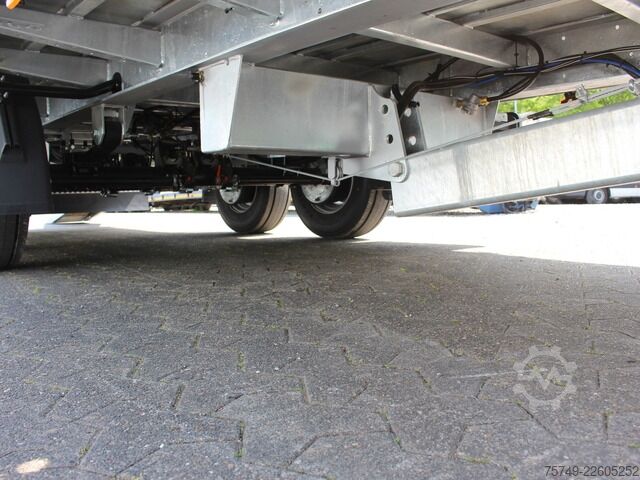Remolque de plataforma baja fliegl TPS 118 Plattform 6.2m! mit Rampen NEU